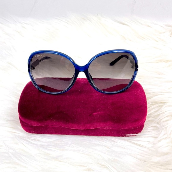 💯 Authentic Gucci GG0076SK Oversized Sunglasses - Picture 2 of 10